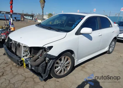 2010 Toyota Corolla S from USA, damaged, VIN 2T1BU4EE4AC456311